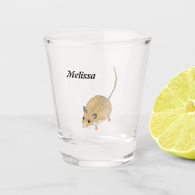 Vaso De Chupito Glass del ratón (Anverso)