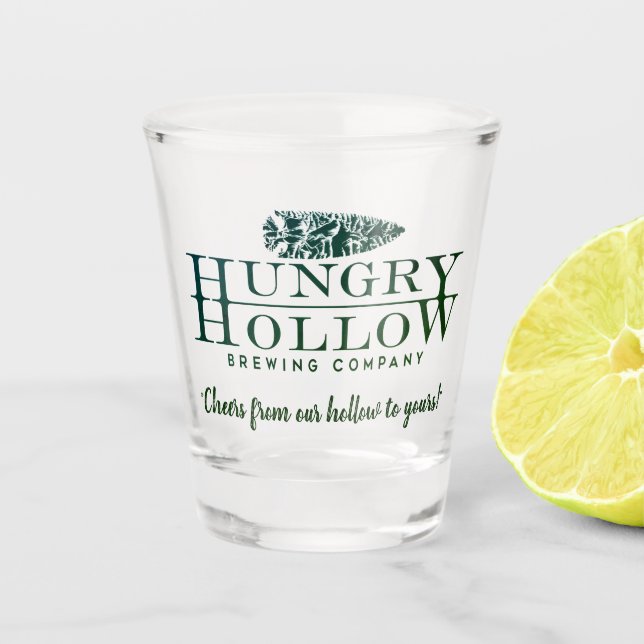 Vaso De Chupito Glass Hollow Shot (Anverso)
