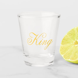 Vaso De Chupito Glass King Shot