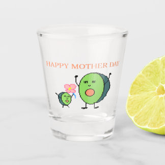 Vaso De Chupito Glass mother's day 