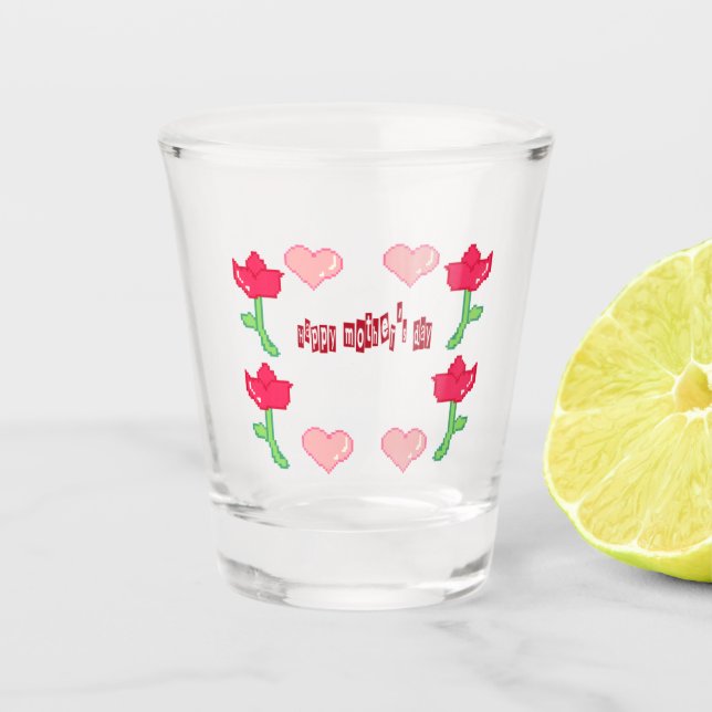 Vaso De Chupito Glass mother's day  (Anverso)