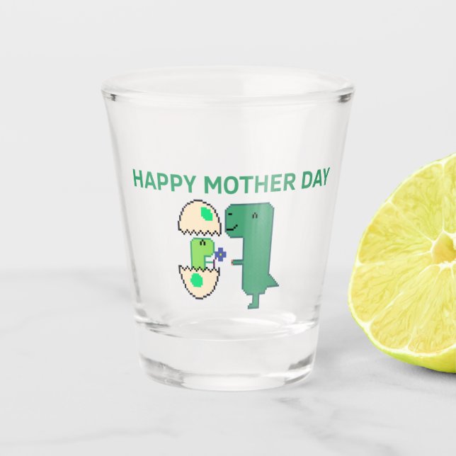Vaso De Chupito Glass mother's day  (Anverso)