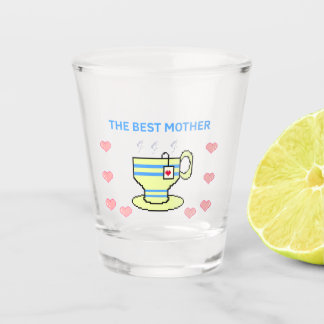 Vaso De Chupito Glass mother's day 