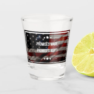 Vaso De Chupito Glass Patriótico Shot