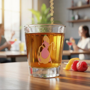 Vaso De Chupito Glass Rapunzel Shot