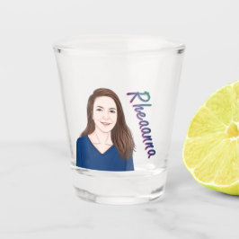 Vaso De Chupito Glass - Rheanna