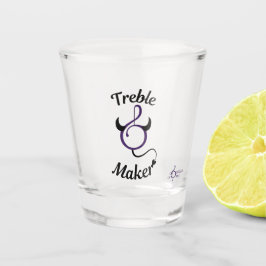Vaso De Chupito Glass Treble Maker Shot