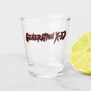 Vaso De Chupito Glass X-ed de generación