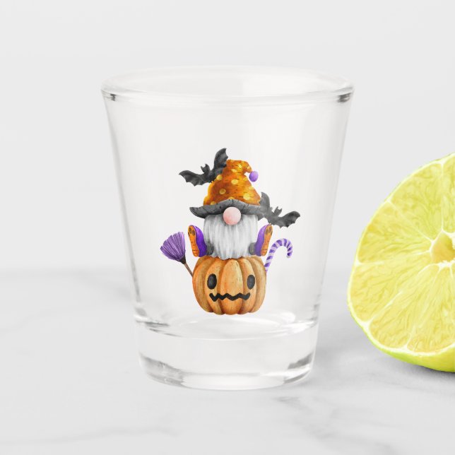 Vaso De Chupito Gnomes Halloween Shot Glass (Anverso)