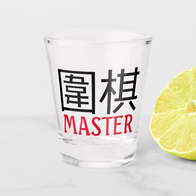 Vaso De Chupito Go (juego) Master (Anverso)