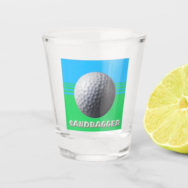 Vaso De Chupito Golf Ball Sandbagger (Anverso)