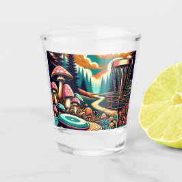 Vaso De Chupito Golf de disco retro Arte psicodélico
