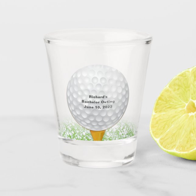 Vaso De Chupito Golf Personalizado Shot glass (Anverso)