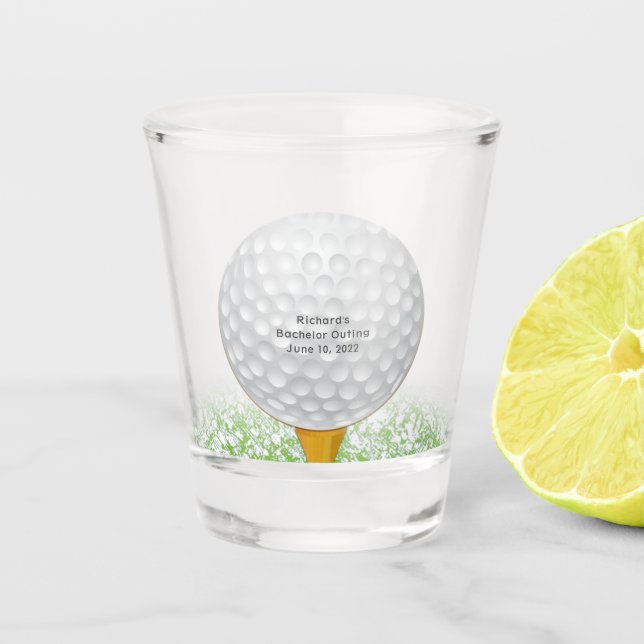 Vaso De Chupito Golf Personalizado Shot glass (Anverso)