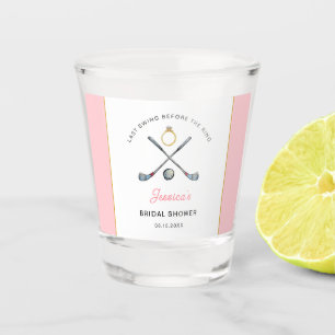 Vaso De Chupito Golf "Última oscilación antes del anillo" Bridal S