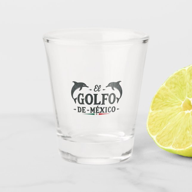 Vaso De Chupito Golfo Americano de México (Anverso)