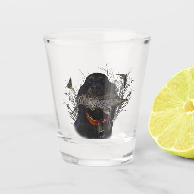 Vaso De Chupito Gordon Setter (Anverso)