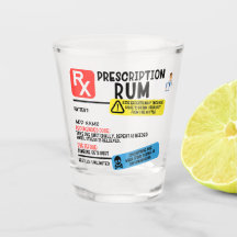 Graciosa receta Rum Shot glass