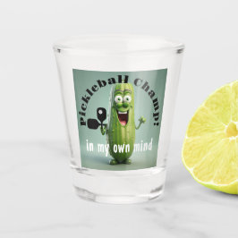 Vaso De Chupito Gracioso Champ Pickleball Shot Glass