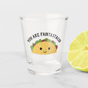 Vaso De Chupito Gracioso eres Fantastaco Cute Kawaii Taco