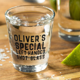 Vaso De Chupito Gracioso regalo de Novedad a mano izquierda
