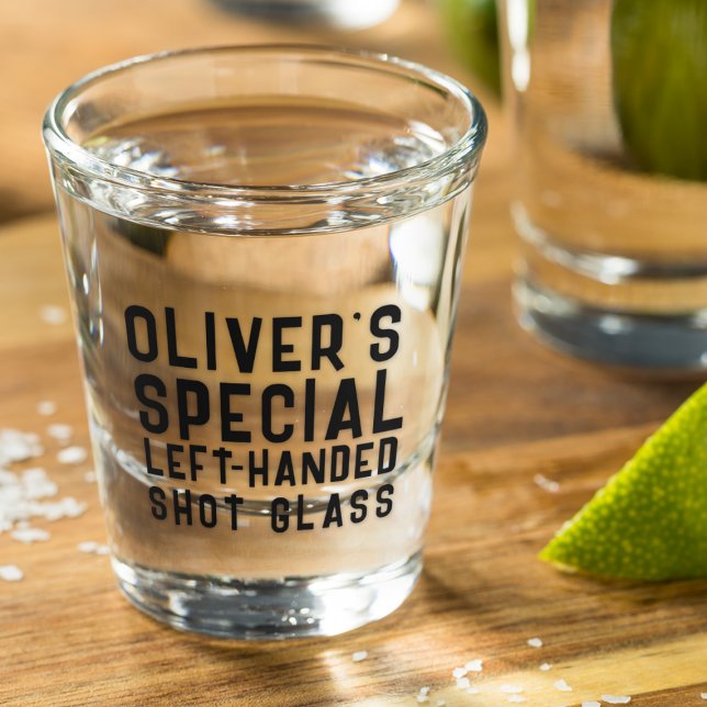 Vaso De Chupito Gracioso regalo de Novedad a mano izquierda (Subido por el creador)
