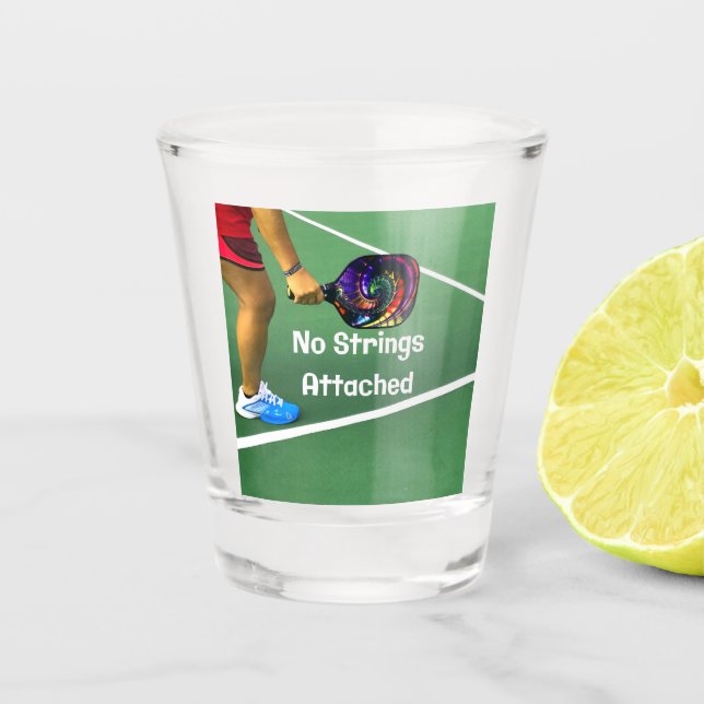 Vaso De Chupito Gracioso Sin Correas Atadas (Anverso)