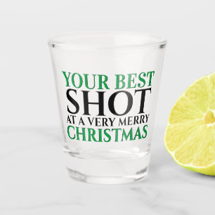 Vaso De Chupito Gracioso tiro en un alegre juego de palabras de Na