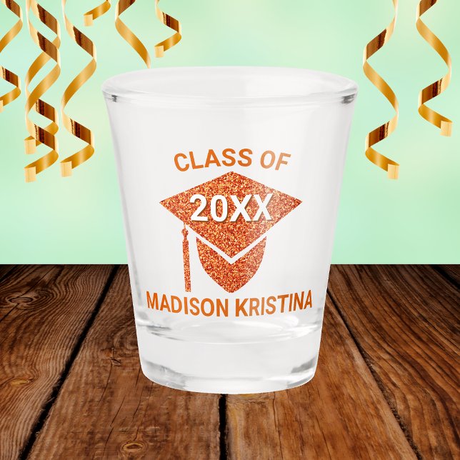 Vaso De Chupito Grad Glam Naranja Cap Moda personalizada Elegante (Subido por el creador)