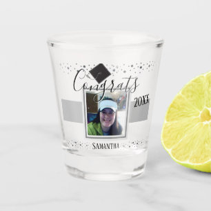Vaso De Chupito Graduación Congrats Nombre personalizado y foto