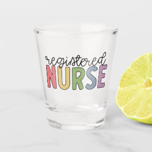 Vaso De Chupito Graduación de enfermera RN registrada