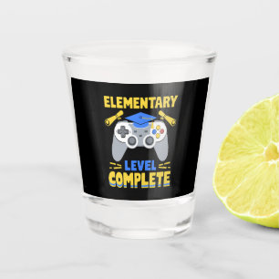 Vaso De Chupito Graduación de jugador de juegos completa a nivel e