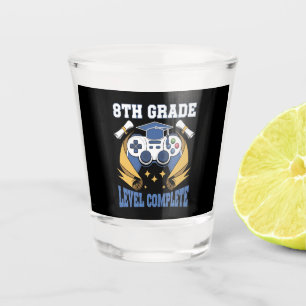 Vaso De Chupito Graduación de jugador de videojuegos de 8vo grado