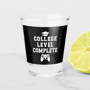 Vaso De Chupito Graduación de Nivel Universitario Completa Jugador