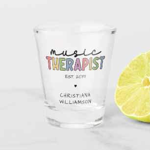 Vaso De Chupito Graduación de Terapia Música Terapia Música person