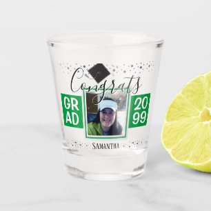 Vaso De Chupito Graduación Graduados Año Verde