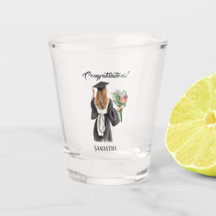 Vaso De Chupito Graduación personalizada de acuarela (12)