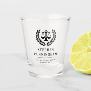 Vaso De Chupito Graduación personalizada en la Facultad de Derecho