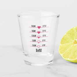 Vaso De Chupito Gráfico de reabastecimiento