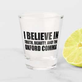 Vaso De Chupito Gramática divertida | Oxford Comma