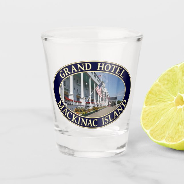 Vaso De Chupito Grand Hotel Mackinac Island, Michigan (Anverso)