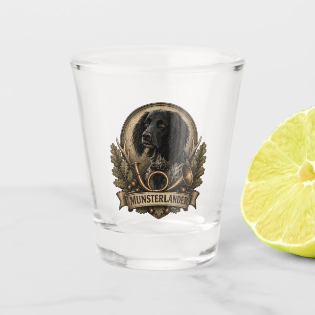 Vaso De Chupito Grande Munsterlander (Anverso)