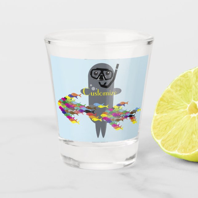 Vaso De Chupito Gray Seal Thunder_Cove (Anverso)