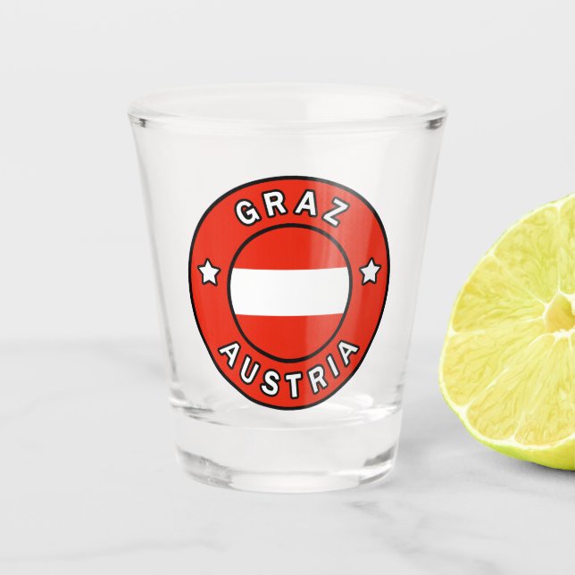 Vaso De Chupito Graz Austria (Anverso)