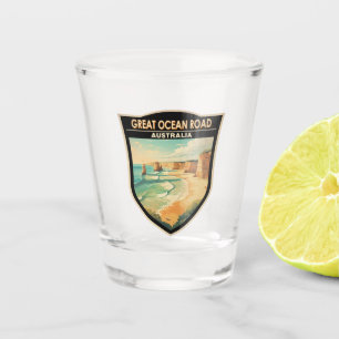 Vaso De Chupito Great Ocean Road Australia Viaje arte cosecha