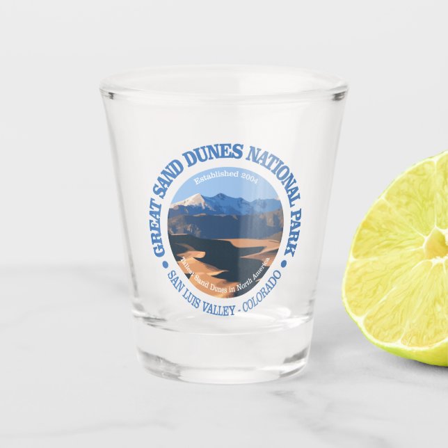 Vaso De Chupito Great Sand Dunes NP (Anverso)
