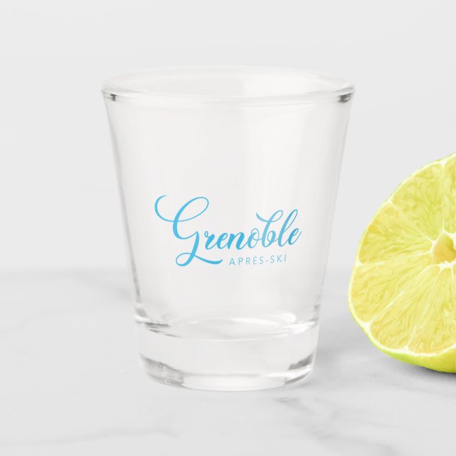 Vaso De Chupito GRENOBLE Apres-Ski (Anverso)