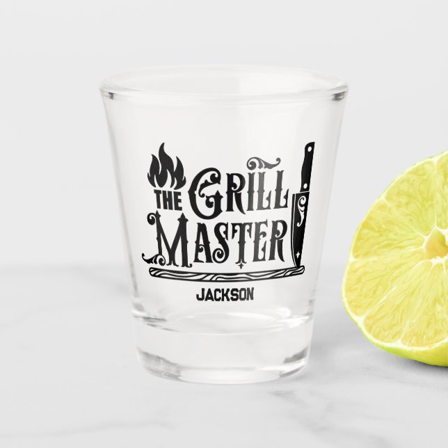 Vaso De Chupito Grill Master (Anverso)
