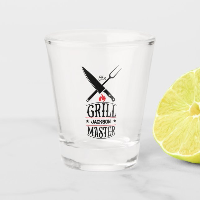 Vaso De Chupito Grill Master (Anverso)