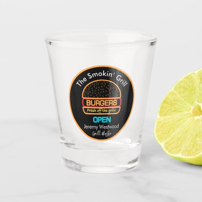 Vaso De Chupito Grill Master Grilling Shot Glinkware (Anverso)